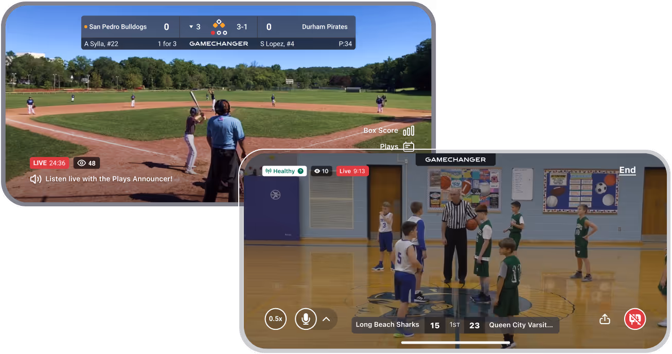 gamechanger live streaming features may 2025